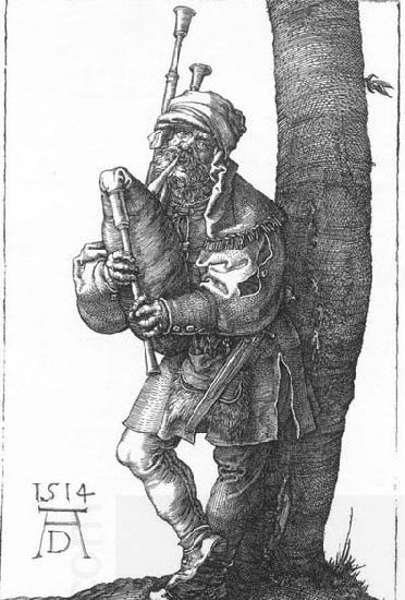 Albrecht Durer The Bagpiper China oil painting art